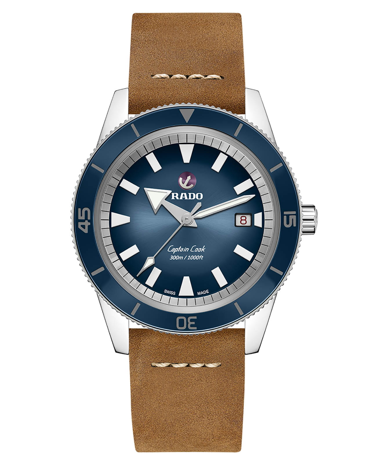 Rado Rado Captain Cook Automatic R32105208 Automatic, наручные мужские часы фото под углом
